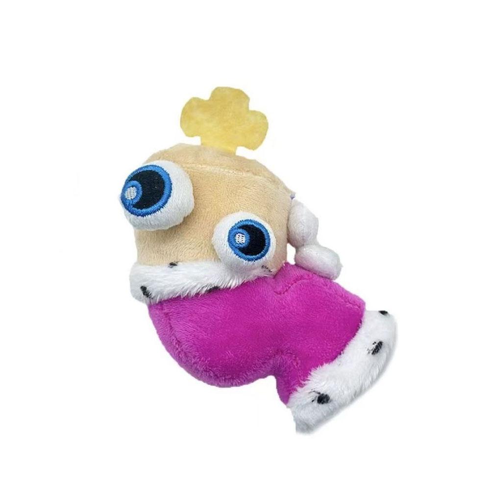 Kinger Plush Doll 10cm Pendant Movie Amazing Digital Circus Kinger Stuffed Toy Keychain Gift Halloween Party Doll Deoration