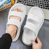Summer open-toed breathable fashion stepping on shit slippers outdoor sports casual cool slippers large size couple beach shoes