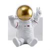 KX4B Nordic for Creative Resin Astronaut Figurine 6 Inch Photo Frame Decorative Picture Display Holder Cartoon Statue Home