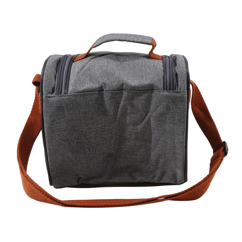 One-shoulder Lunch Box Toast Bag Portable Insulation Single-layer Large Capacity Food Hiking Picnic Bag