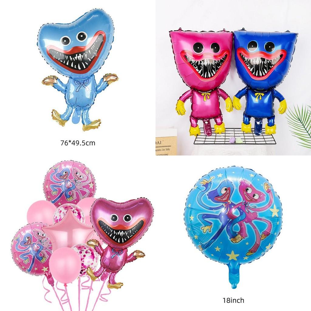 Poppy Playtime Huggy Wuggy Balloon Set For Kids Birthday Party Decorations High-quality And Easy To Use