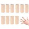 10Pcs Finger Guard High Elasticity Protective Sports Comfortable Thumb Protector for Basketball Volleyball