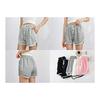 RAKUKOU Women's Shorts, Cotton Blend, Sports Shorts, Summer, With Pockets, Casual Wear, Soft, Breathable, Stretchy, Sweat Absorbent, Quick Drying,