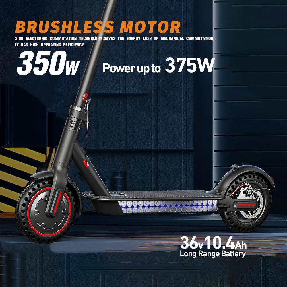 Yeni yetişkin elektrikli scooter FREEBOY J-03 350W yetişkin katlanabilir scooter 36V10.4AH pil 8.5 inç lastikli elektrikli scooter