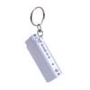 Compact Folding Ruler Keyring Multifunction  Mini Folding Ruler Keychain Easy To Carry for Convenient Measuring Anywhere