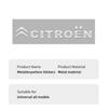 Car Logo Stickers Metal Letter Car Stickers Interior Decoration For Citroen C4 C3 C5 C1 Berlingo Celysee Cactus Picasso Aircross