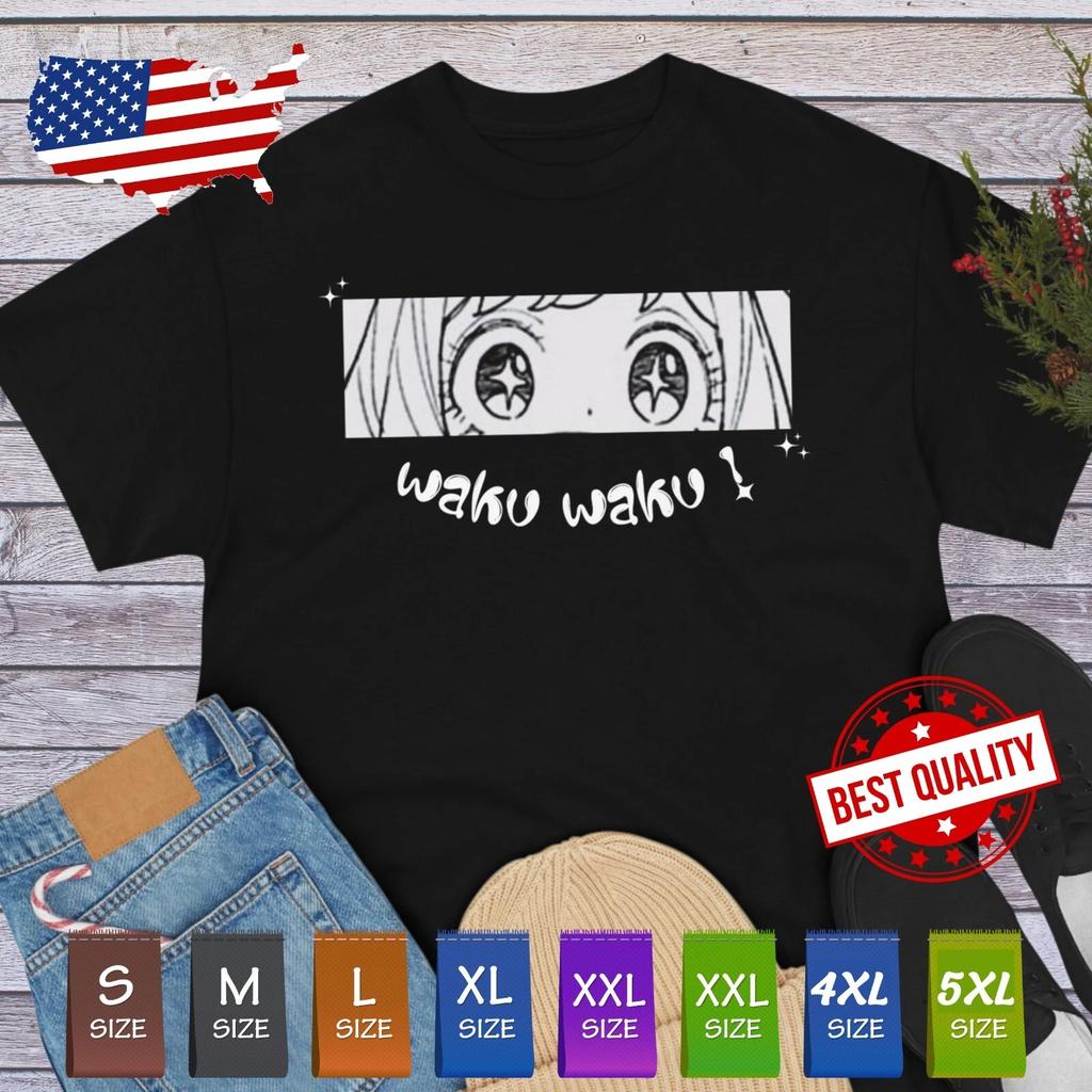 T-shirt Anya Spy x Family Maglietta Carina Abbigliamento Anime Kawaii Manga Cosplay Giapponese