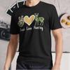New Shirt Peace Love Hunting, deer Huntin Active Logo T-Shirt Funny Size S - 5XL