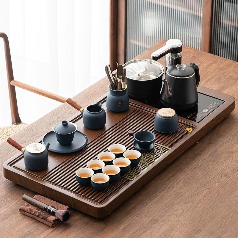 Qianyu Modern Chinese Automatic Celadon Tea Set