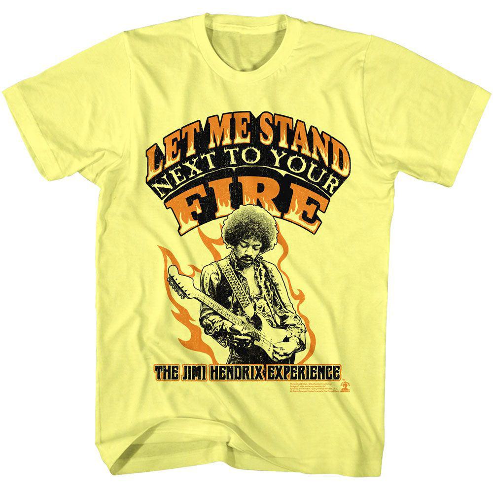 Jimi Hendrix Swirly Text Band TShirt Cotton Graphic Tee Unisex Women Summer Streetwear
