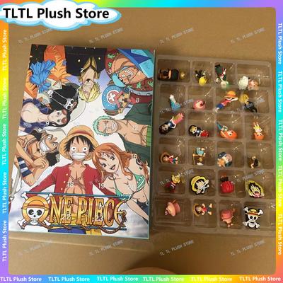 2025 ONE PIECE Christmas Advent Calendar Day Fun 24 Days Halloween Countdown Blind Box  Anime Christmas Collection Toy Gifts