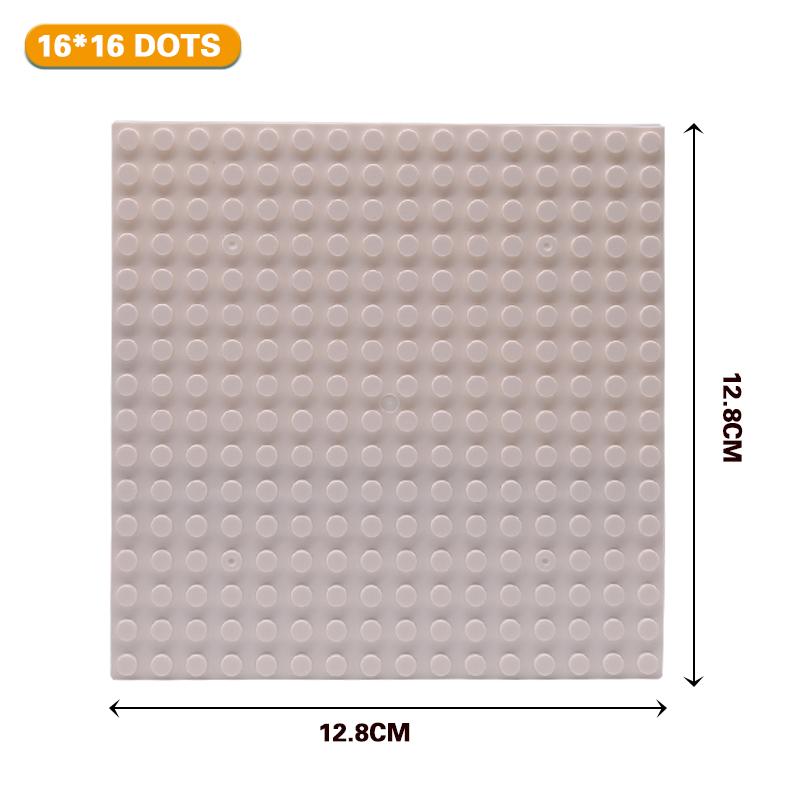 32x32 32x16 Dots Classic Base Plates MOC DIY Plastic Bricks Baseplates City Dimensions Building Blocks Figures Construction Toys