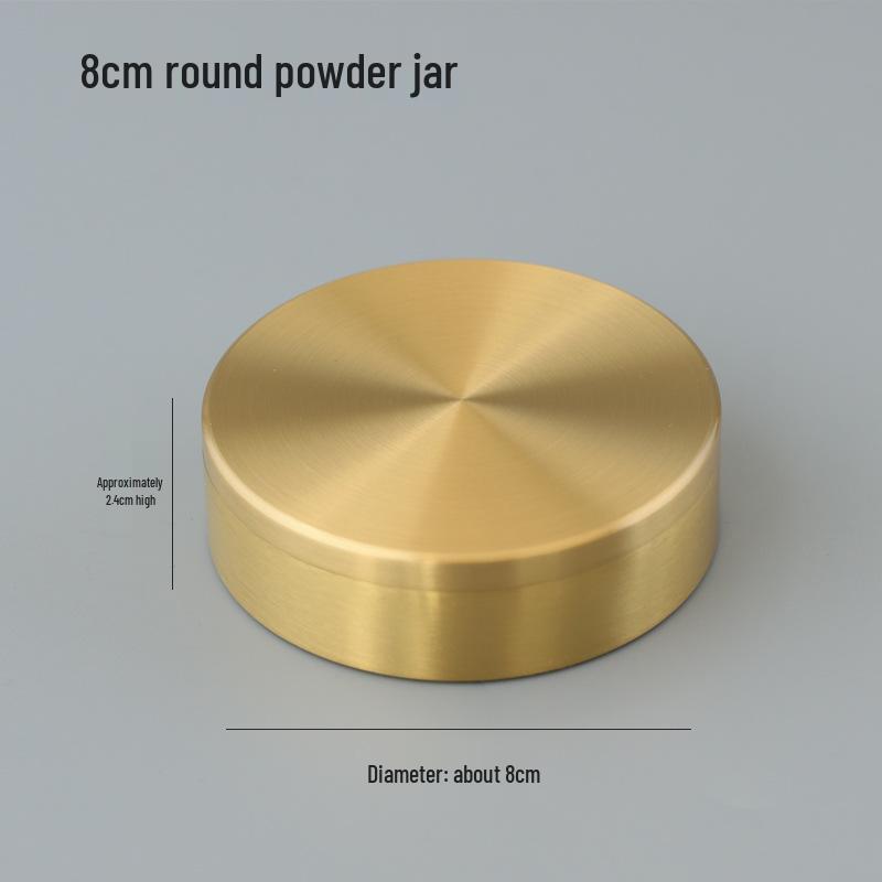 

Латунная квадратная баночка для благовонного порошка: Мини Медный Ящик для Хранения Инструментов для Благовоний и Чернильных Картриджей