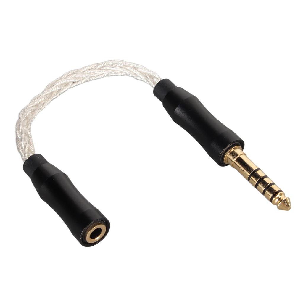 3.5mm to 4.4mm Headphone Adapter Cable Gold Plated 3.5mm Stereo Female to 4.4mm Balanced Male Upgrade Cable