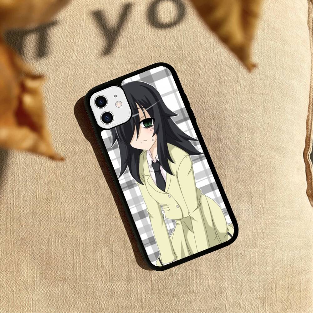 Watamote K-Kuroki T-Tomoko Phone Case For IPhone 17 16 15 14 13 Plus 12 11 Pro Max PC+TPU Cases Back Cover
