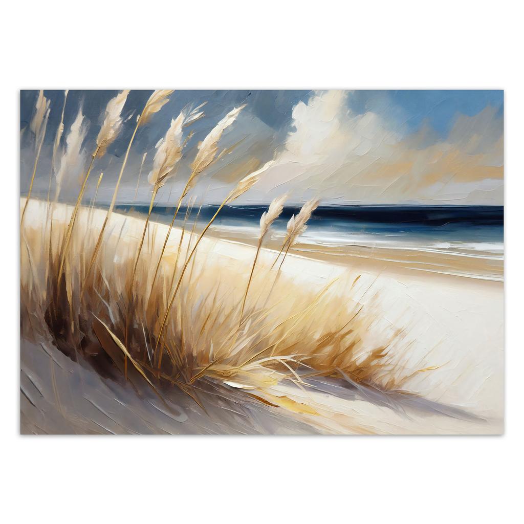 Wallpaper Beach Sea Dunes Landscape