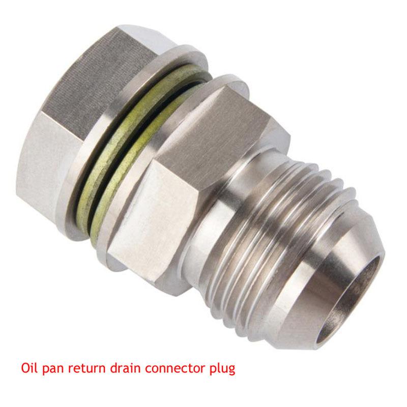 Turbine Oil Pan Oil Pan Return Joint Plug AN10-M18*1.5 Oil Filter Thread