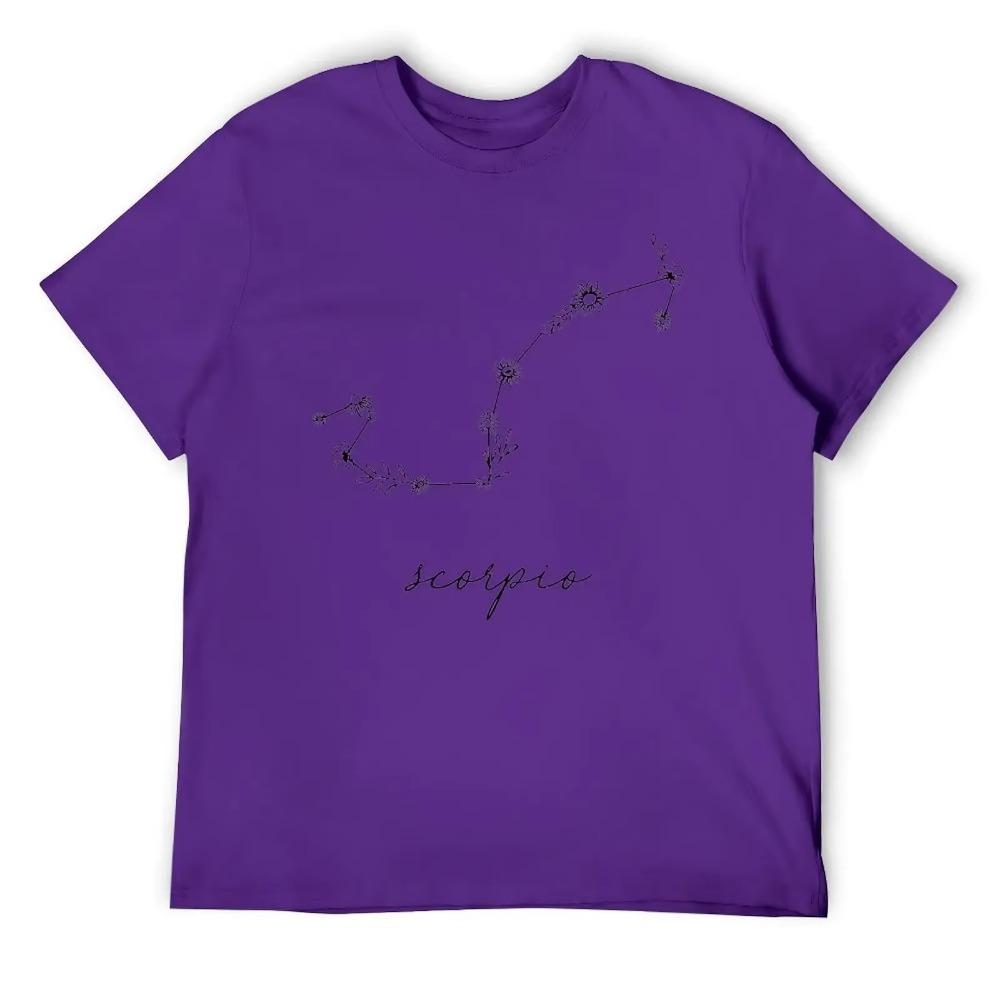 Scorpio Twelve Contellation (1) T-shirt Harajuku Sport  Sarcastic Top Tee Hot Sale Fitness USA Size