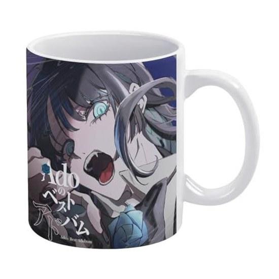 Ado Song Mug Ceramic Gift Cup Christmas Birthday Cute Goods Star Supporter