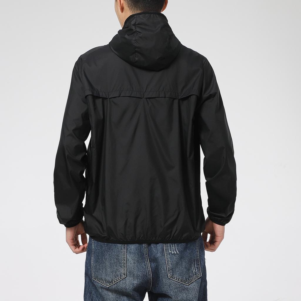 Puma Essentials Rebel Windbreaker Jacket 'Black White' Men's 588784-01
