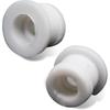 2 PCS Shifter Cable Bushing Kit, Compatible with Ford Focus MK Automatic Transmission Shift Linkage DG9Z-7K340-A (White)