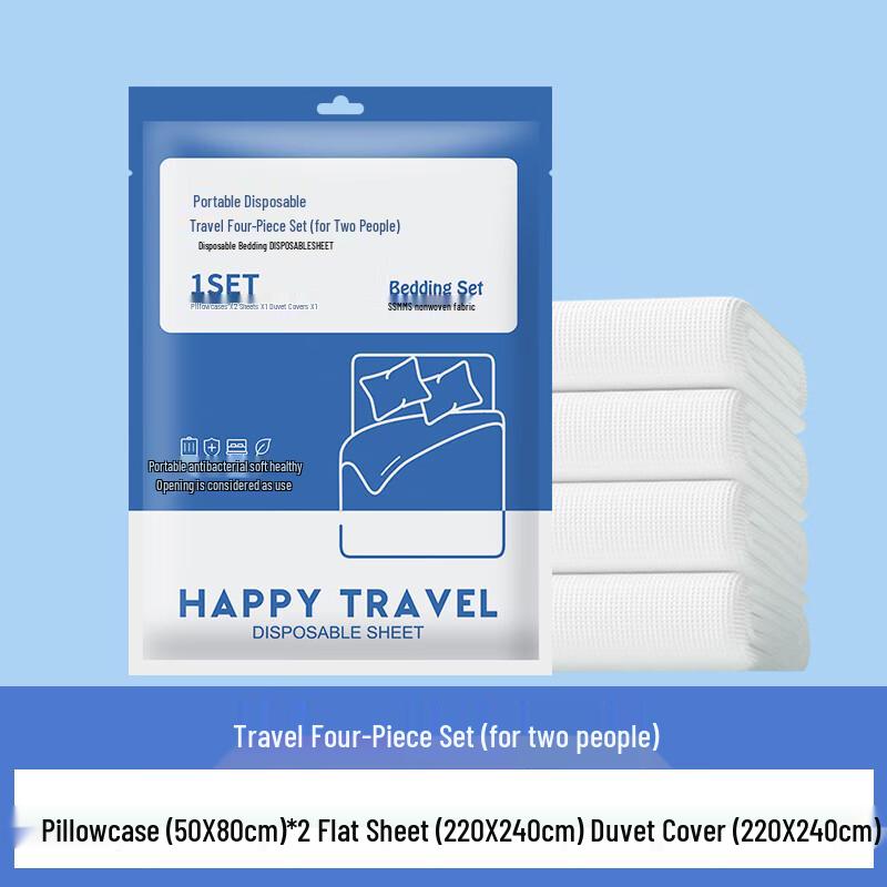 Disposable Travel Bedding Set