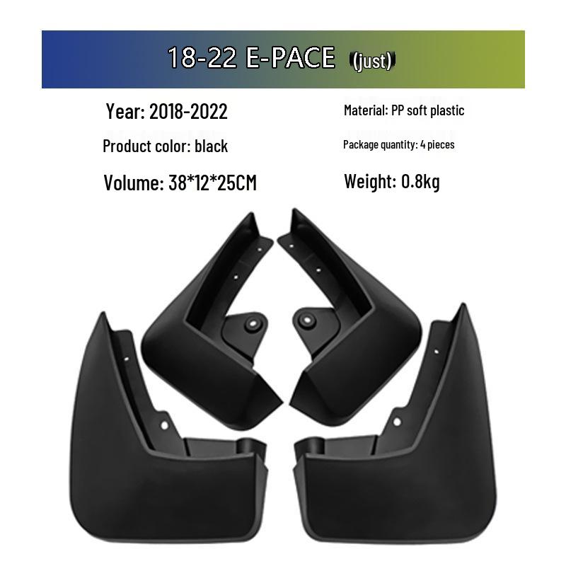 

Jaguar E-PACE 2018-2022 Mud Flaps Upgrade Accessories