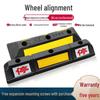 1m Durable Rubber-Plastic Parking Stopper – Anti-Collision Wheel Positioner