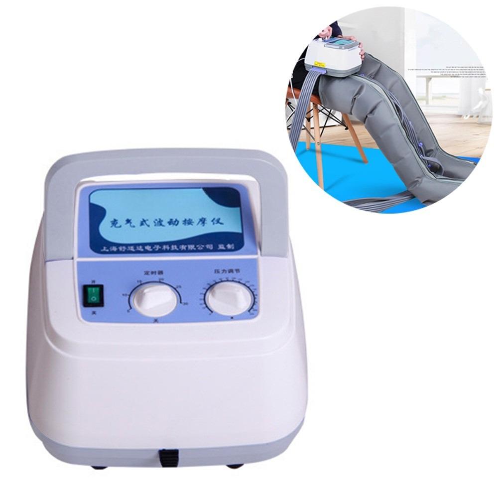 6 Air Chambers Waist Leg Full Wrapped Massage Electric Air Compression Massager