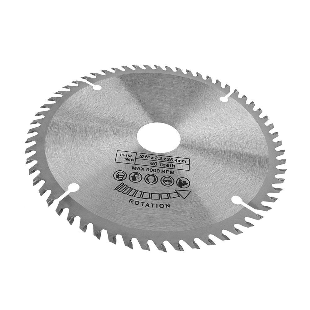 6" (148mm) 60 Teeth Carbide Circular Saw Blade Cutting Disc for Wood