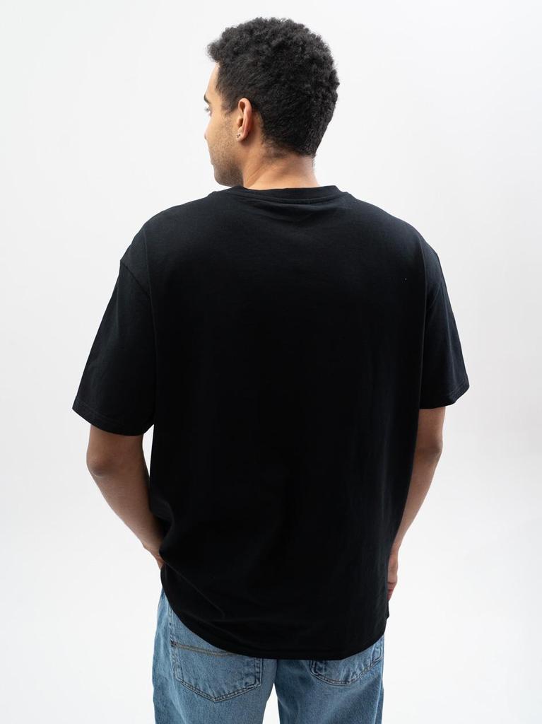 Lucky Dice LD Classic Men's Oversized Short Sleeve T-Shirt Black/White L