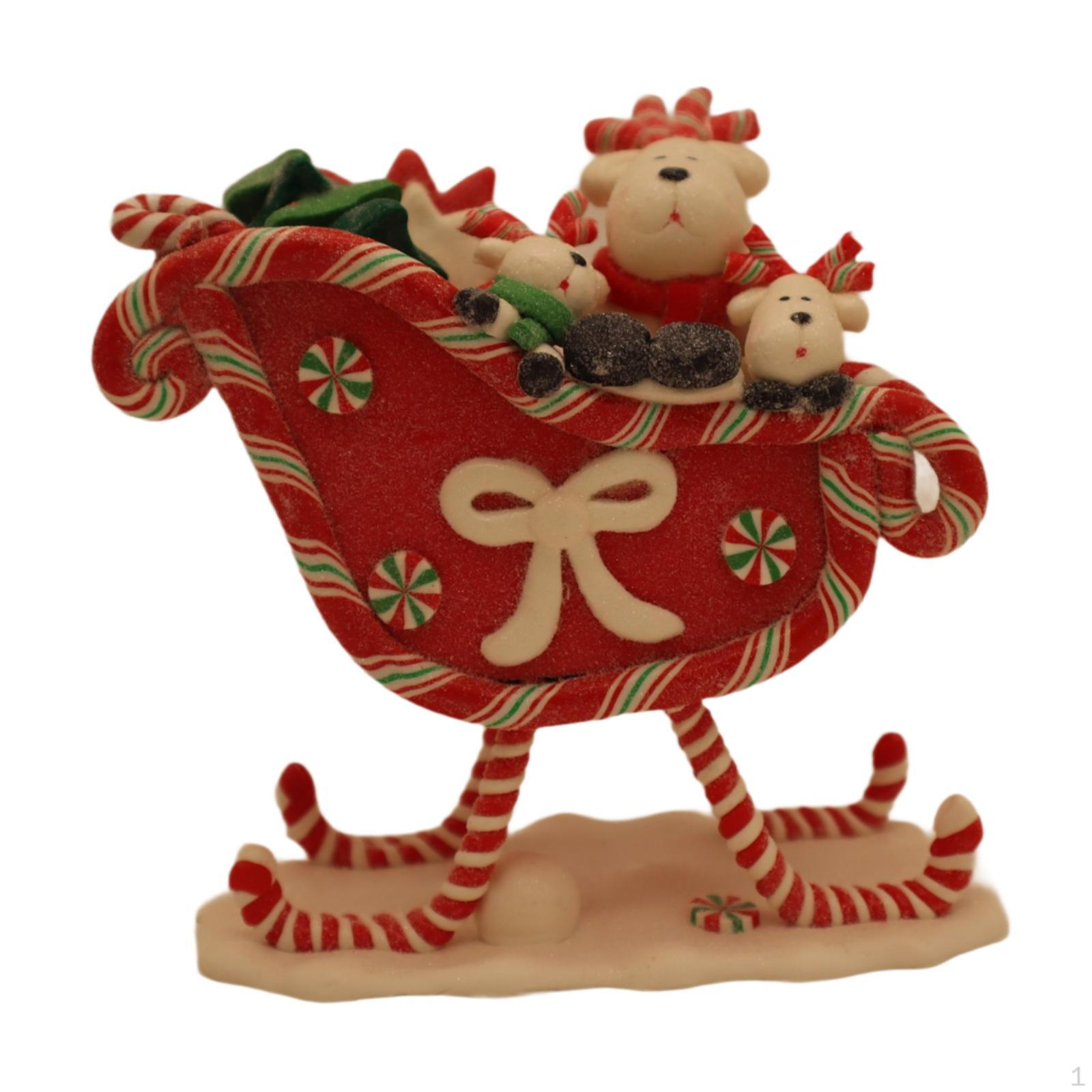 

Мягкая глина Рождественское украшение Декоративное настольное рождественское украшение для Small Animals