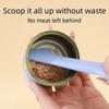 Airtight Design Dog Food Covers Silicone Cat Food Lids with Spoon Pet Food Scoop Set  Walking Pets
