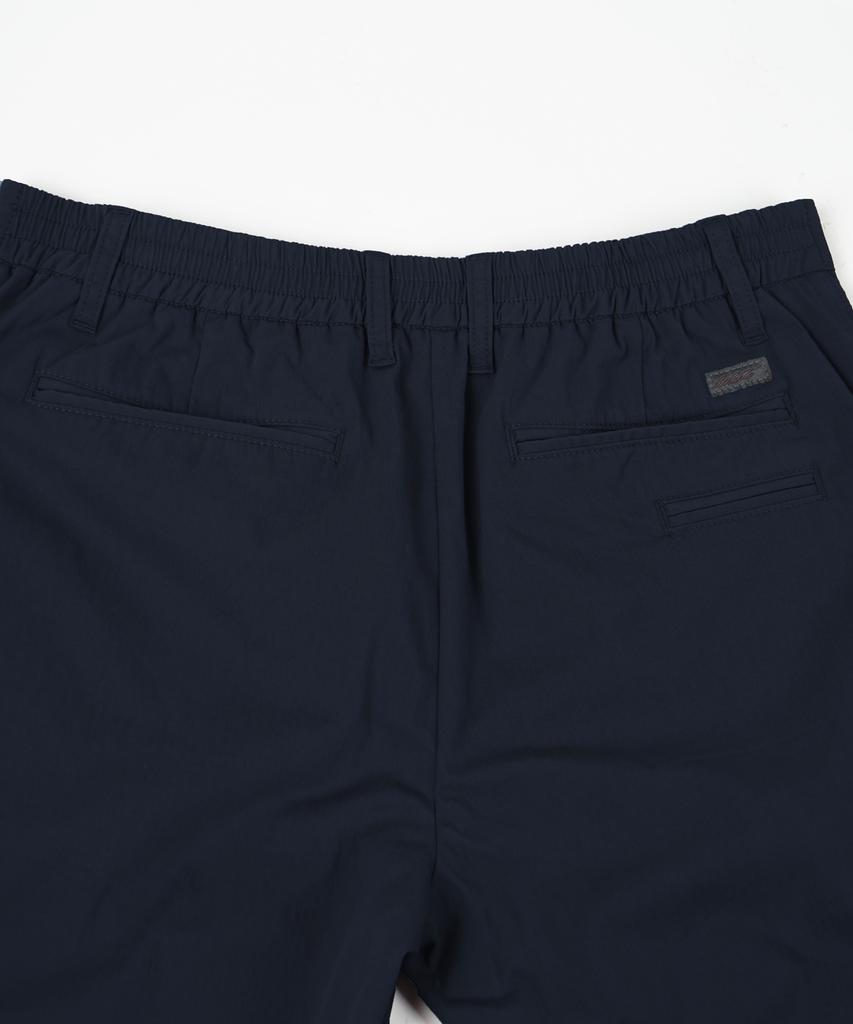 BIRBANTE Cool Stretch R.C Fit Elastic Waist Chino Pants - Dark Navy
