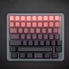 Tydligt förvaringsfodral för tangentbordstillbehör Anti-halkbas och dammtålig design för mekaniska tangentbord Keycap