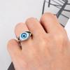 Retro Neue Punk Augenringe Überzogene Gothic Ringe Mode Augen Ringe für Männer Frauen Schmuck