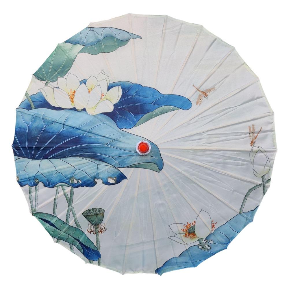 Классический масляный бумажный зонт в китайском стиле Ручной китайский масляный бумажный зонт Вечеринка Style 15
