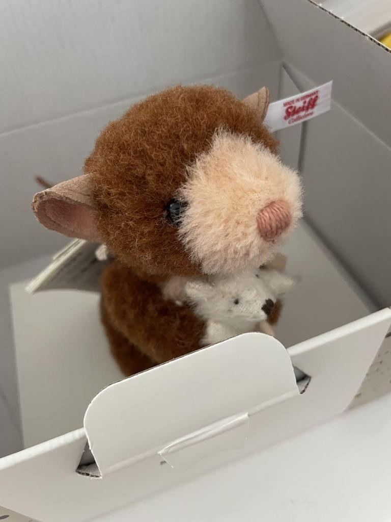 [USED] Steiff Paul Maus and Pezzi Teddy Bears, Limited To 1500 Pieces Worldwide