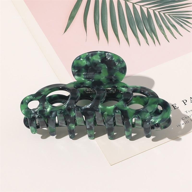 New Claw Clip Acetate Hair Clips for Women Elegant Colorful Solid Color Girls Hair Barrettes Hair Clips Hair Accessories