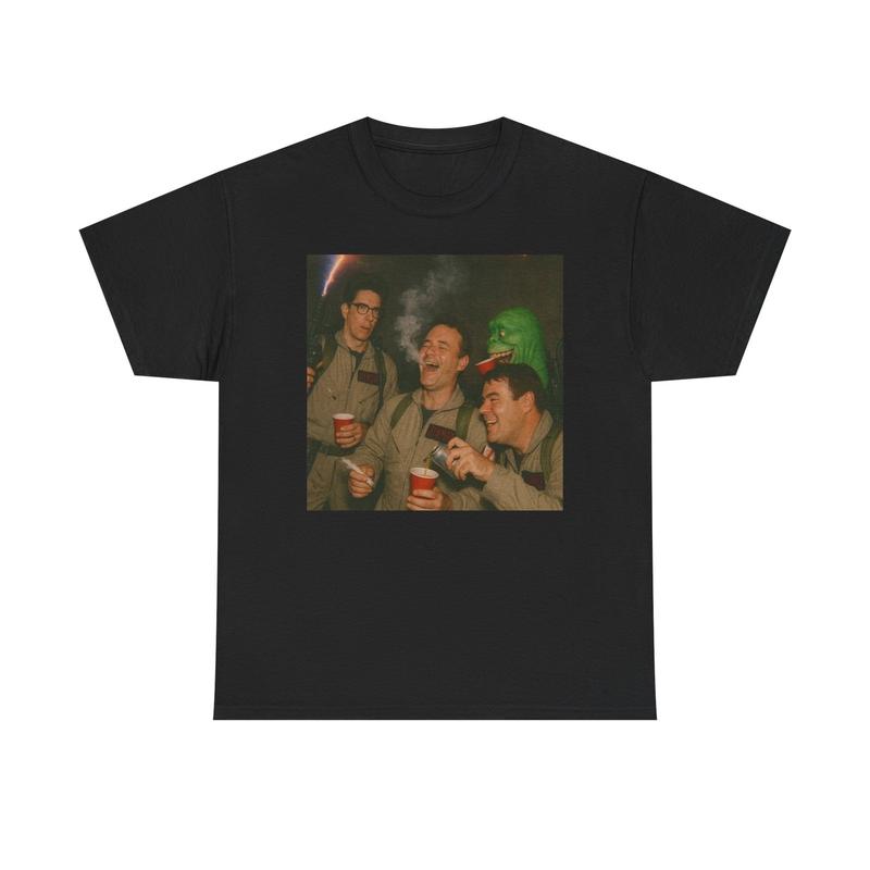 Funny Ghostbusters Graphic Unisex T-shirt Vintage Jokes Unisex Heavy Cotton Tee