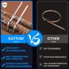 20pcs 10in Stainless Steel Zip Ties | Rustproof Heavy Duty Cable Ties for Automotive, Machinery, Outdoor