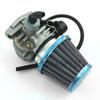 Motocross Carburetor Carb Carby with Air Cleaner Filter Universal for Motorbike Off-Road Sport Bike Manual Lever Choke Dirt