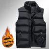 Down Cotton Vest Men's Autumn Winter Clothing Light Down Cotton Jacket Thickened Warm Worn Outside