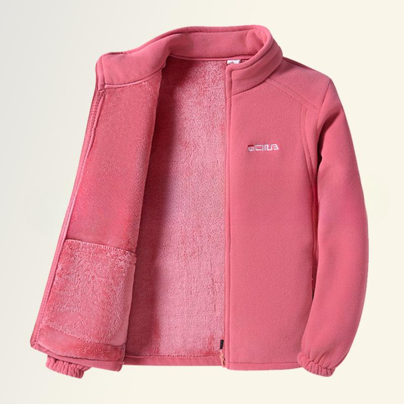 Women's Plus Velvet Thickened Polar Fleece Spring, Autumn and Winter Outdoor Cover Women's Windproof and Warm