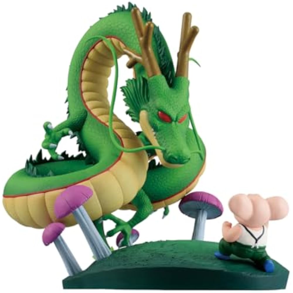 Ichibansho Figure - Dragon Ball - Oolong & Shenlong (Dragon History II) Revival Moments Collector...