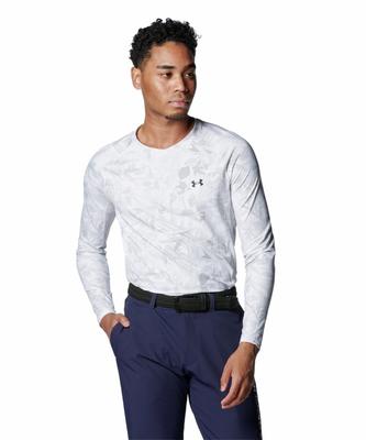 UA Fitted LS NV White Black LG Iso-Chill / /