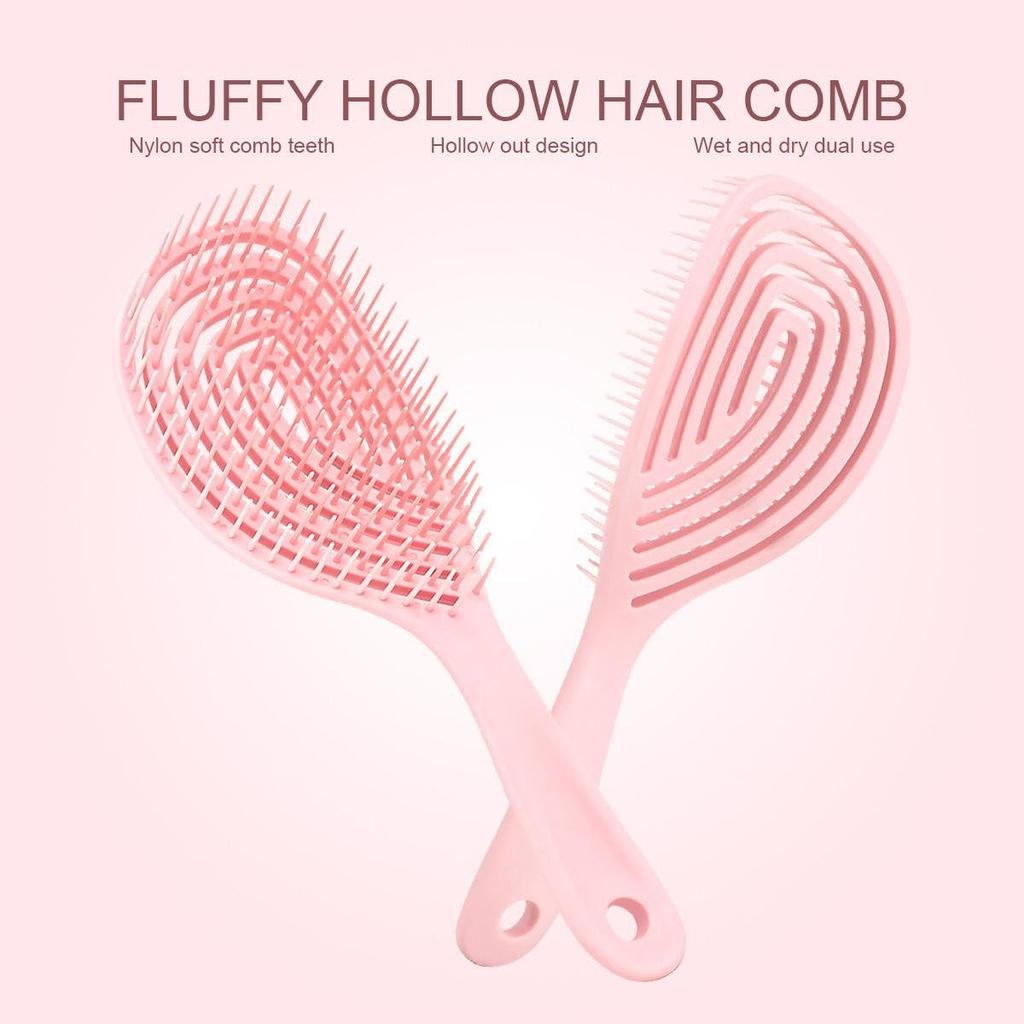 ETSAP Premium Pink 3D Hair Brush for Styling, Detangling and Grooming for Men and Women |Straightens & Detangles Curly Hairs | Reduces Hair Break
