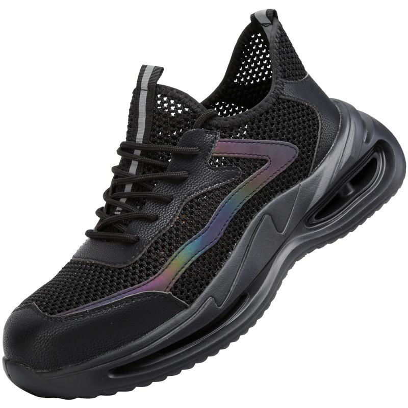 

Обувь для страхования труда Мужская стальная защитная обувь с защитой от проколов и ударов, дезодорирующая защитная обувь 46