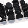 170pcs/set Closed Seal Ring Grommets Car Electrical Wiring Cable Gasket Kit Rubber Grommet Hole Plug Set 7 Common Sizes