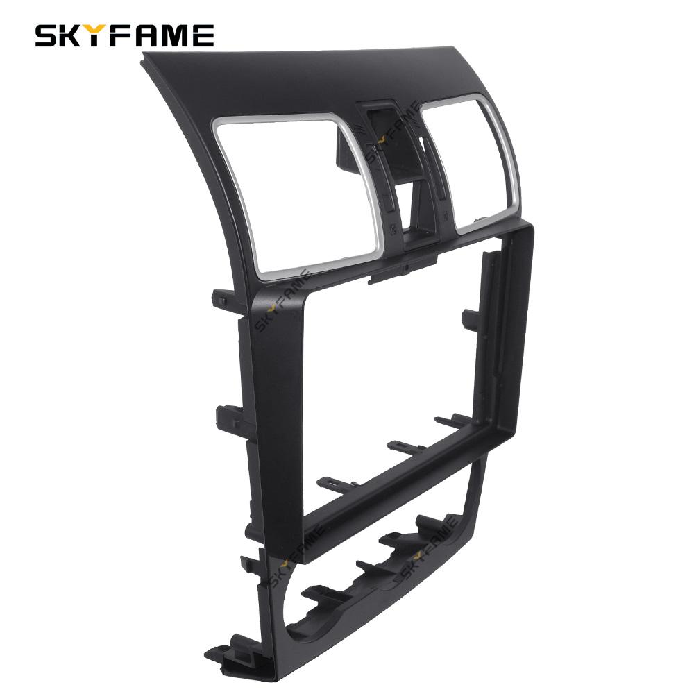 SKYFAME Car Frame Fascia Adapter Canbus Box Decoder Android Radio Dash Fitting Panel Kit For Subaru Forester XV WRX Levorg